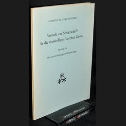 Reimarus .:. Vorrede zur...