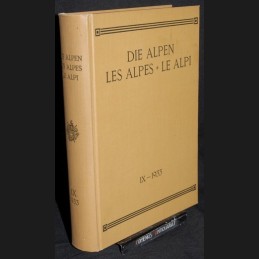 SAC .:. Die Alpen 1933