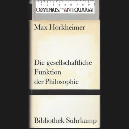 Horkheimer .:. Die...