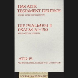 Weiser .:. Die Psalmen [2]