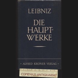 Leibniz .:. Die Hauptwerke