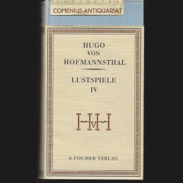 Hofmannsthal .:. Lustspiele...