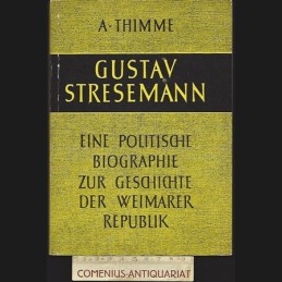 Thimme .:. Gustav Stresemann