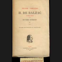 Balzac .:. Etudes...