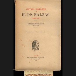 Balzac .:. Correspondance...
