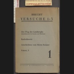 Brecht .:. Versuche 1-3