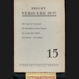 Brecht .:. Versuche 29/37