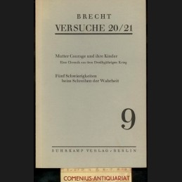 Brecht .:. Versuche 20/21