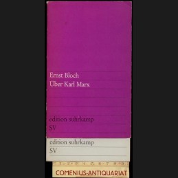 Bloch .:. Ueber Karl Marx