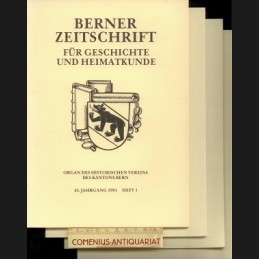 Berner Zeitschrift  .:. 1981
