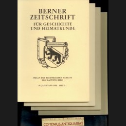 Berner Zeitschrift  .:. 1984