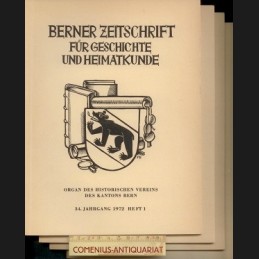Berner Zeitschrift  .:. 1972
