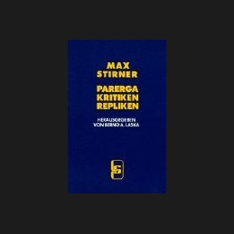 Stirner, Max,  Parerga,...