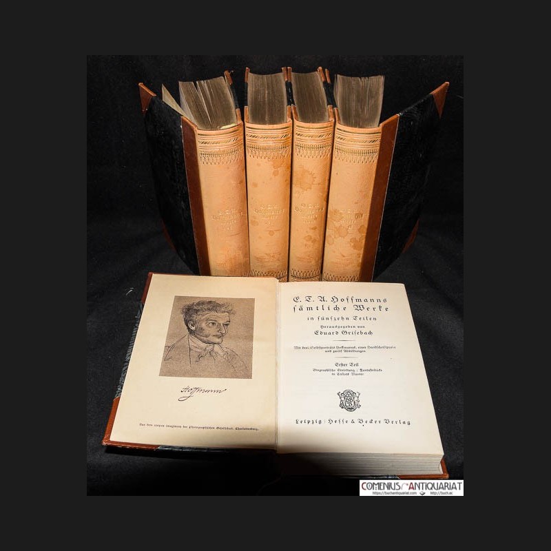 E T A Hoffmann Werke E.T.A. Hoffmanns saemtliche Werke
